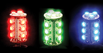 Red LED Light Globes