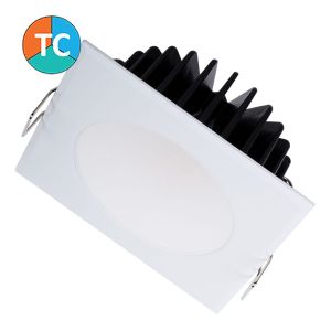 10w DLS9041SQ Tri-Colour LED Downlight - White (90 Degree Beam - 900lm)