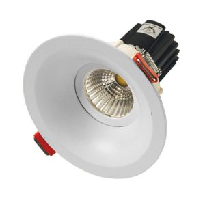 12w MDL-16 LED Downlight with Deep Recessed Frame - White (40 Beam - 880lm)
