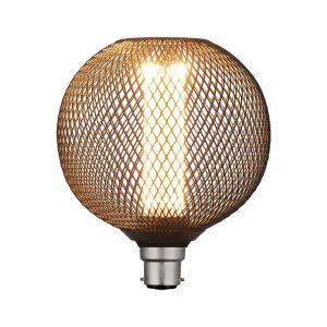 L2U-3222 4w G125 Spherical LED Filament Lamp - B22 Base
