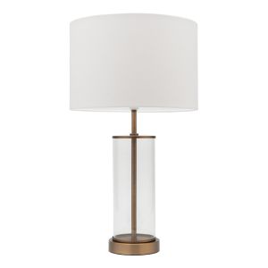 L2-5477 Aged Brass Base Table Lamp