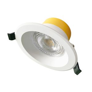 8w Aaydan Low Glare Tri-Colour LED Downlight (60 Degree Beam - 900lm)