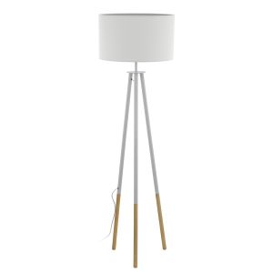 L2-5616 Wooden Tripod Floor Lamp