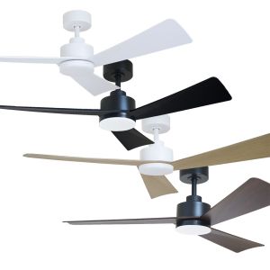 Bronte 52" ABS 3 Blade DC Ceiling Fan with LED Light and Remote