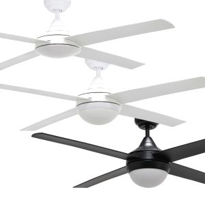 Bulimba 1220mm (48") ABS 4 Blade Ceiling Fan with Optional Light