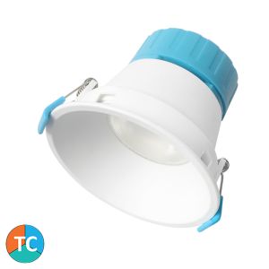 9w Dular Tri-Colour LED Downlight - White (45 Degree Beam - 950lm)