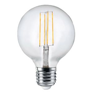 4w G95 Sphere LED Filament Lamp - E27 Base