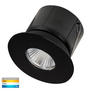 12w DL5511 Tri-Colour LED Downlight - Black (45 Degree Beam - 1000lm)