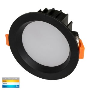 8w DL5522T Black LED Downlight (120 Degree Beam - 715lm)