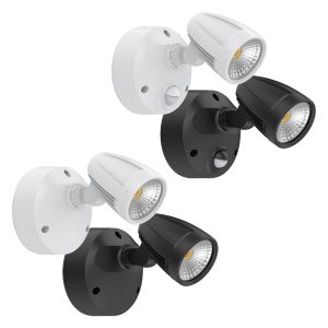 L2U-41341 16w Single Head Tri-Colour LED Spotlight with Optional Sensor