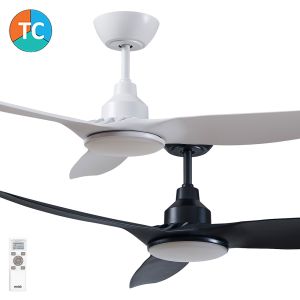 Skyfan 1300mm (52") DC 3 Blade Ceiling Fan with LED Light & Remote