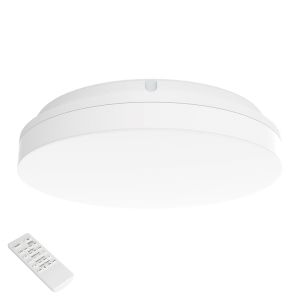 L2U-9131 Tri-Colour LED Oyster Light with Dimmable Sensor and Remote