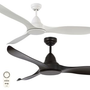 Wave 1520mm ABS 3 Blade DC Ceiling Fan with Remote