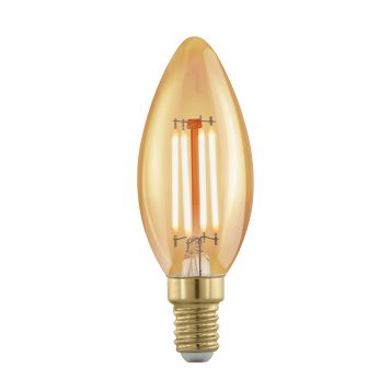 L2U-3251 4w Candle C35 Dimmable LED Filament Lamp - E14 Base