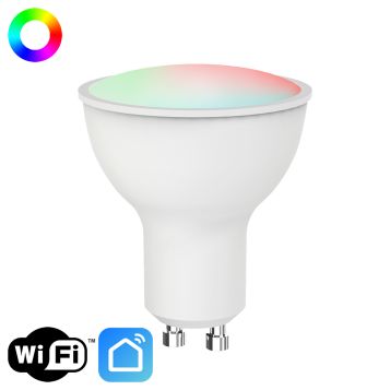 7w Smart RGBW+CCT GU10 Dimmable LED Lamp