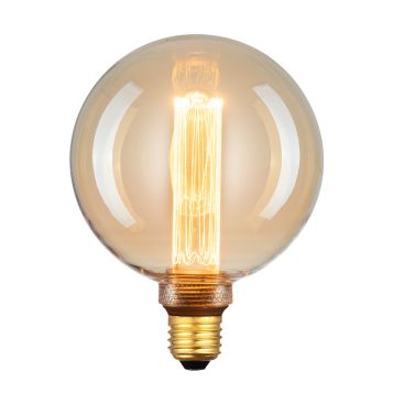 L2U-3225 4w G125 Spherical LED Filament Lamp - E27 Base
