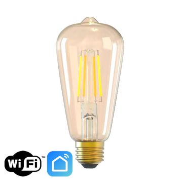 9w Pear ST64 Smart LED Filament Lamp - E27 Base