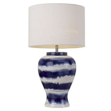 L2-5574 Blue and White Vase Table Lamp