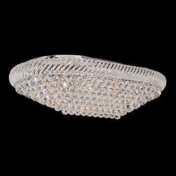 L2-11656 Asfour Crystal Close to Ceiling Light Range - Oval