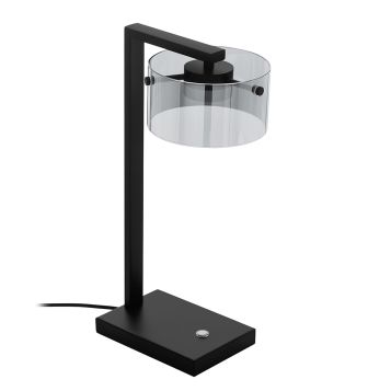 L2-5641 Black LED Touch Table Lamp