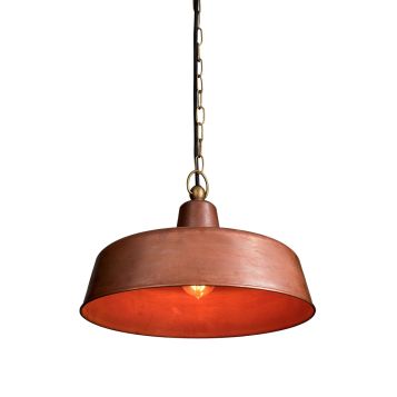 L2-11362 Antique Copper Pendant Light