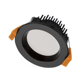 10w DL1570 Black Tri-Colour LED Downlight (90 Degree Beam - 1060lm)