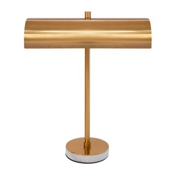 L2-51033 Brushed Brass Desk Lamp