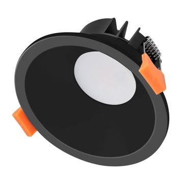 9w DL5528 Black Dimmable LED Downlight (1800K-3000K)