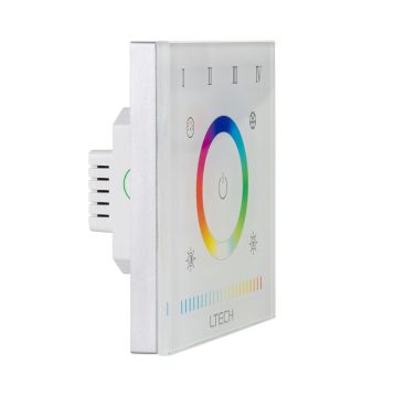 L2U-7491 RGBCW LED 4-Zone Touch Panel Controller