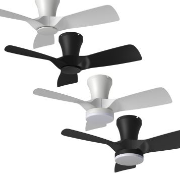 Kiwi 32" ABS 3 Blade DC Ceiling Fan with Remote and optional LED Light