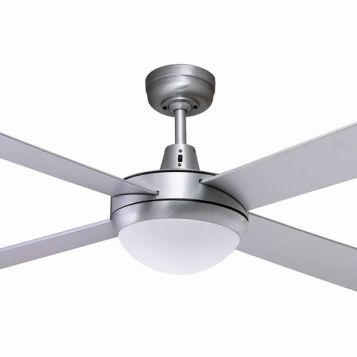 Lifestyle 24w LED Ceiling Fan - Brushed Aluminium