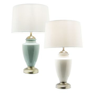 L2-5496 Ceramic Base Table Lamp Range