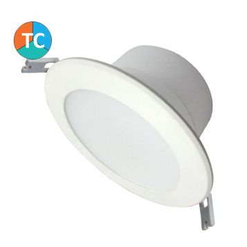 7w Rendezvous Wide Beam Tri-Colour LED Downlight (100 Degree Beam - 630lm)