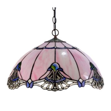 L2-11954 Stained Glass Pendant Light