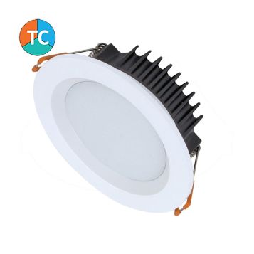 12w Mission Wide Beam Tri-Colour LED Downlight (100 Degree Beam - 980lm) 