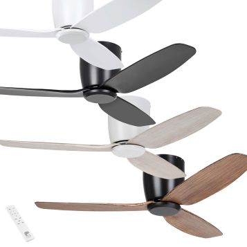 Seacliff 1120mm (44") DC ABS 3 Blade Ceiling Fan with Remote and optional LED Light