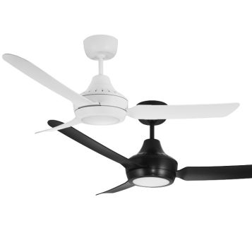 Stanza 1220mm (48") Glass Fibre 3 Blade Ceiling Fan with LED Light