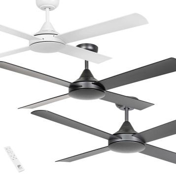 Stradbroke 1220mm (48") DC ABS 4 Blade Ceiling Fan with Remote