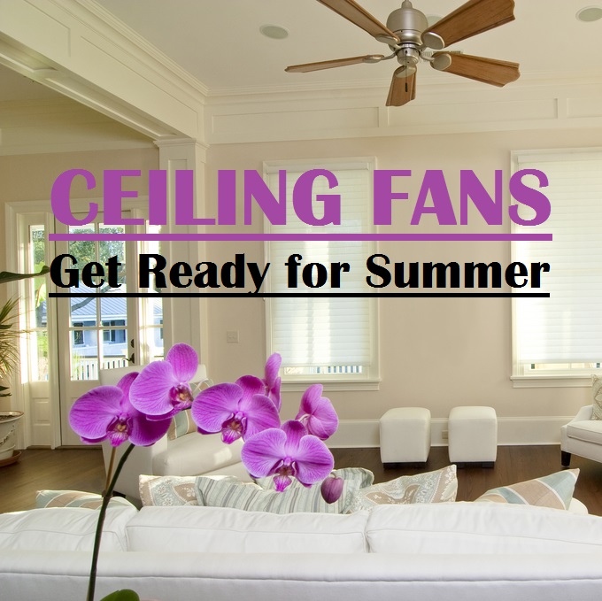 Ceiling Fans - Get Ready for Summer!