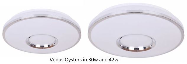 Our new oyster lights have arrived!
