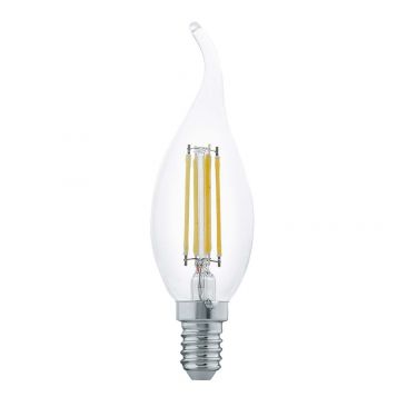 L2U-3129 4w Flame Tip Candle LED Filament Lamp - E14 Base