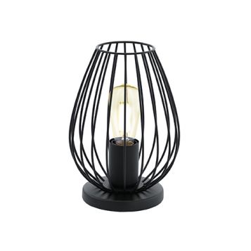 L2-5532 Black Frame Table Lamp