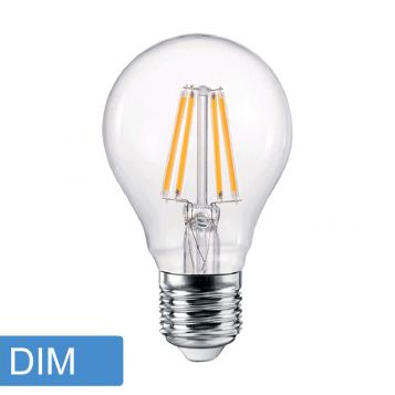 6w GLS Dimmable LED Filament Lamp - E27 Base