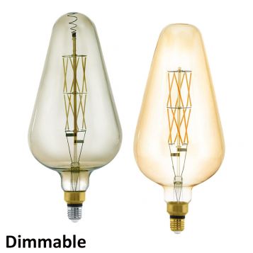 L2U-3173 8w D165 Decorative LED Filament Lamp - E27 Base
