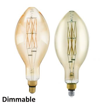 L2U-3174 8w E140 Decorative LED Filament Lamp - E27 Base