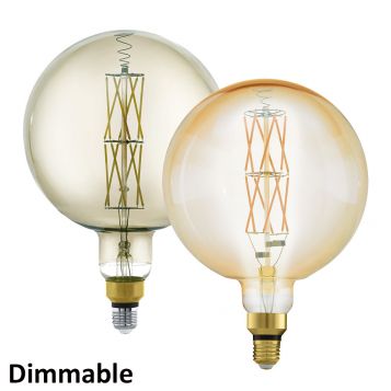 L2U-3176 8w G200 Decorative LED Filament Lamp - E27 Base