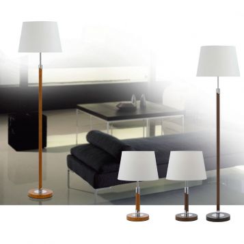 Table and Floor Lamp