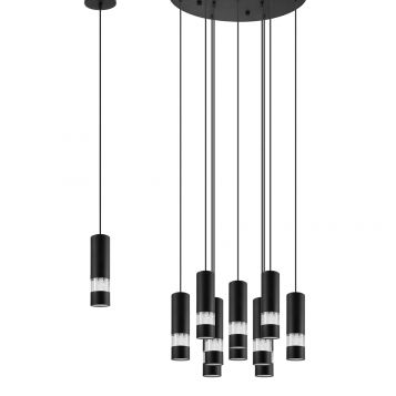L2-11567 Black LED Pendant Light Range