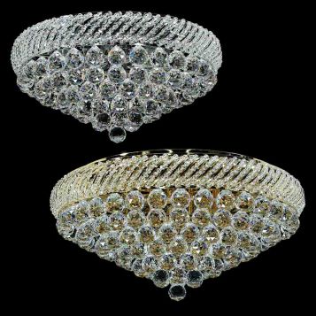 L2-11656 Asfour Crystal Close to Ceiling Light Range - Round