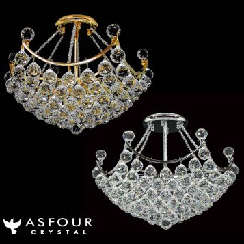 L2-11088 Asfour Crystal Close to Ceiling Light